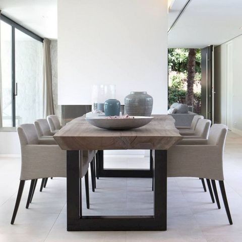 24 Wonderful Contemporary Dining Room Tables Ideas | Contemporary ... with regard to Balancing aesthetics and practicality when selecting a dining table for open concept living